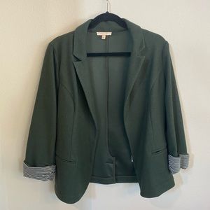 Hunter green blazer